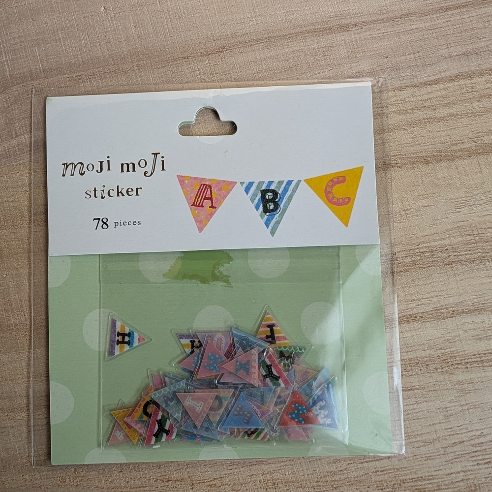 Alphabet Sticker Set - Multicolor New